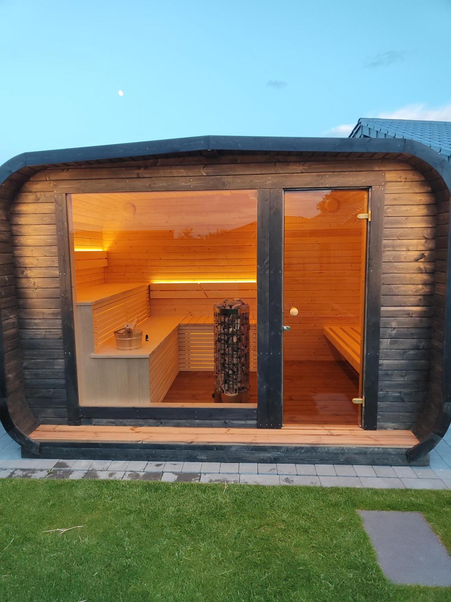 Ferienhaus Devilina Mit Sauna Am Harkebruegger See Barssel  Экстерьер фото