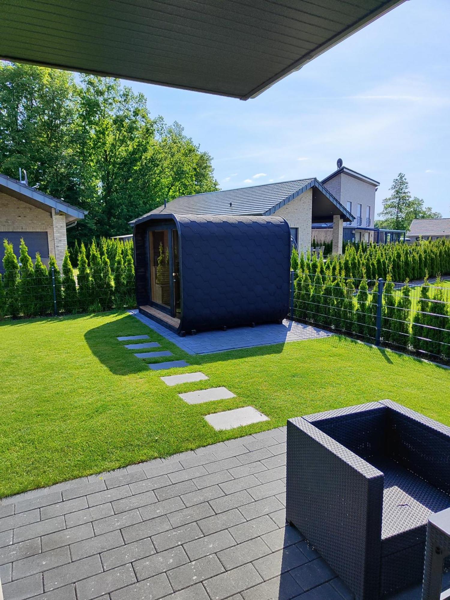 Ferienhaus Devilina Mit Sauna Am Harkebruegger See Barssel  Экстерьер фото